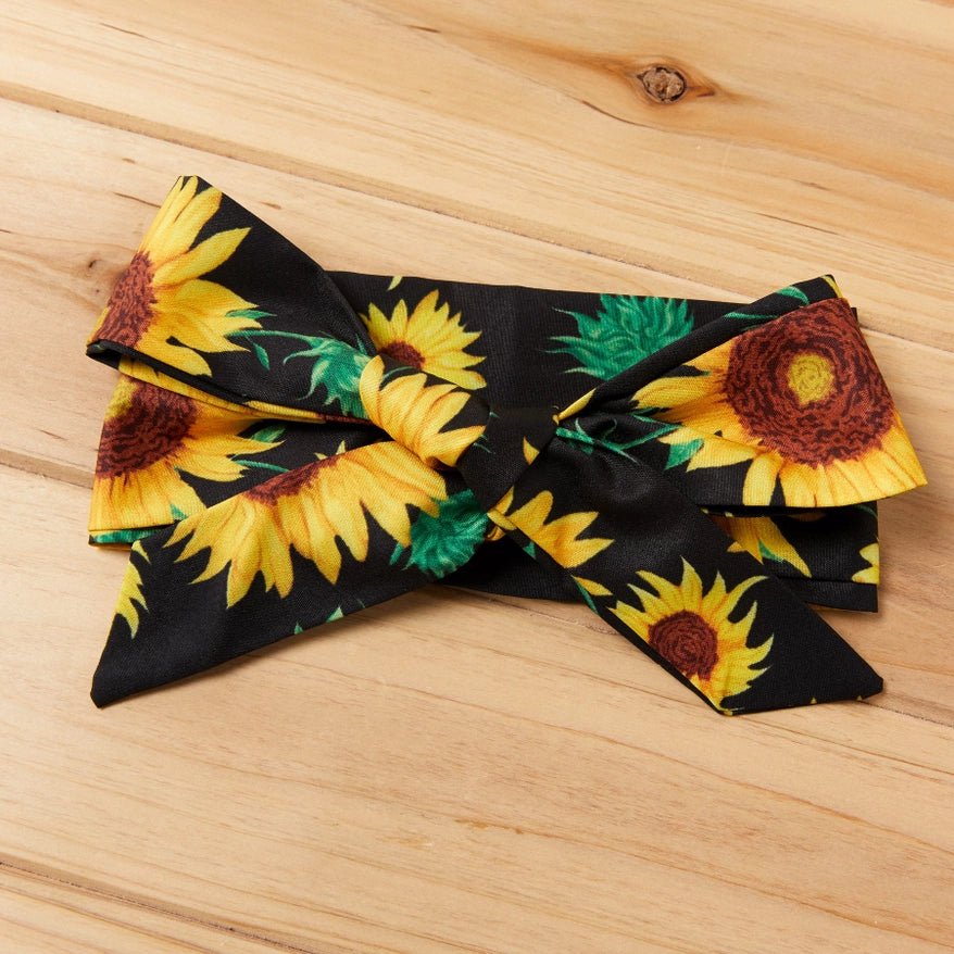 Radiate Sunshine with Our Sunflower Print Short Sleeve Top and Jeans Set - A 3-Piece Ensemble for Stylish Kids! Shop Now at HuniBee Boutique.