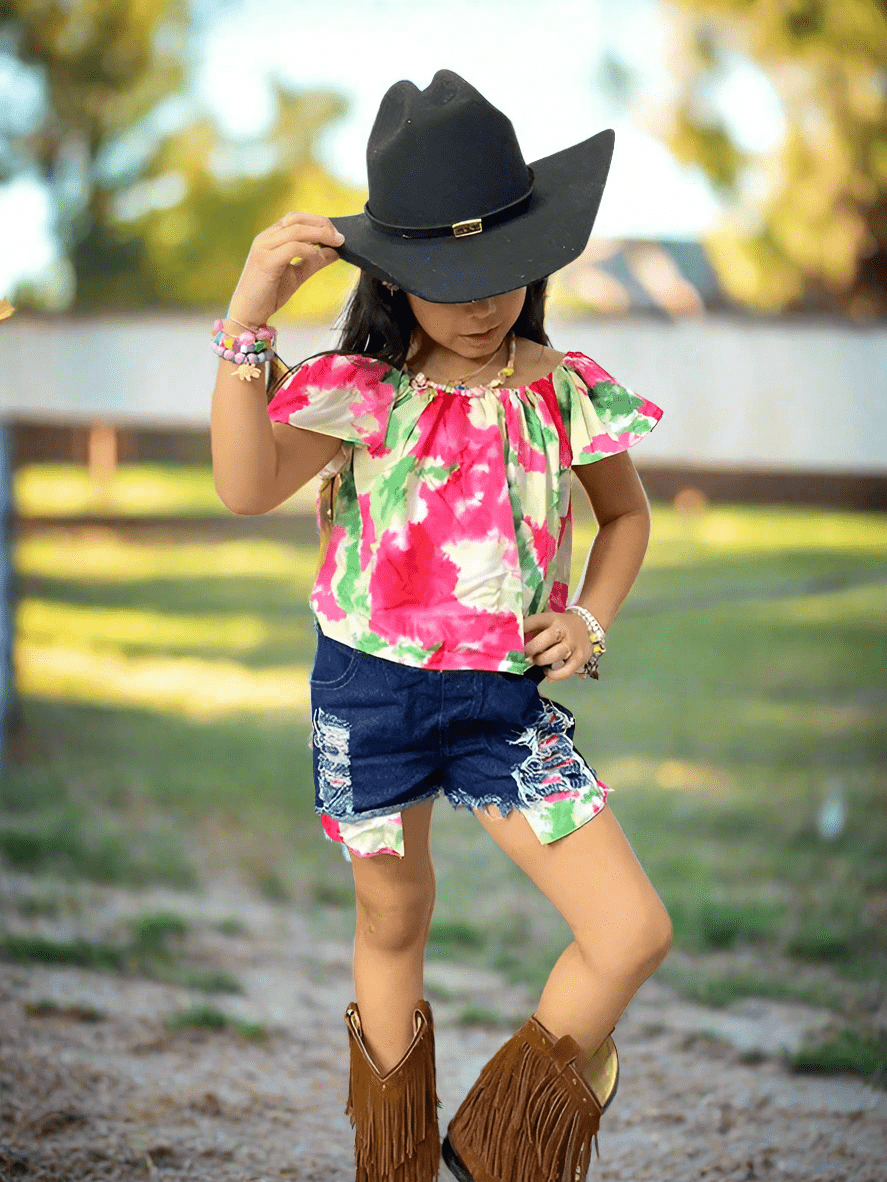 Colorful Adventures Await! Explore Our Vibrant Tie-Dye Collection for Kids – Find the Perfect Outfit at HuniBee Boutique!