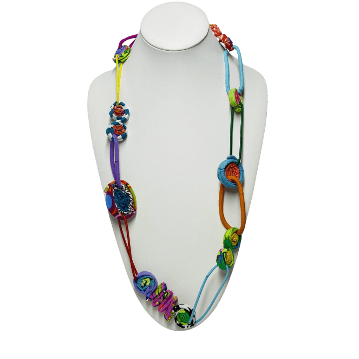 Fun Necklace, Playful Jewelry, Boho Jewelry, Boho Handmade Jewelry, Material Necklace, Handcrafted Jewelry, hand crafted jewelry, material jewelry, fabric jewelry, heart necklace, peace sign necklace, boho jewelry, bohemian jewelry, boho lover, fabric jewelry, artisian jewelry, Rustic jewelry. Unique necklace, Boho necklace, Designer jewelry, Textile jewelry, Handmade necklace, colorful jewelry, Fashion jewelry, Statement necklace,