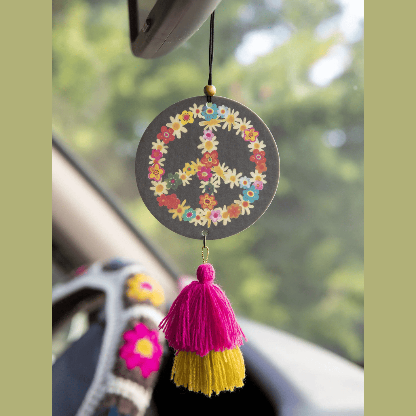 Peace sign air freshener groovy air freshener peace sign room fragrance