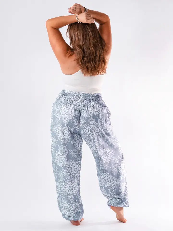 Plus Size Harem Pants Light Weight Yoga Pants for Summer