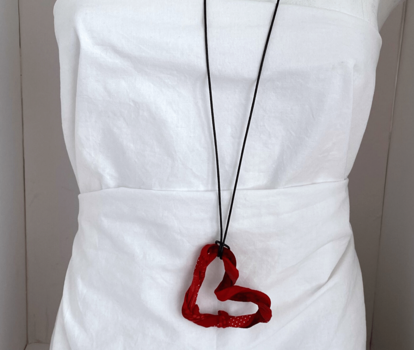 Red heart jewelry Rustic necklace Heart necklace Handmade jewelry Custom heart necklace Red necklace Rustic pendant Heart charm Unique heart necklace Personalized necklace