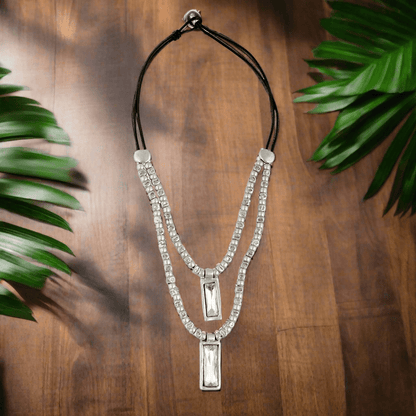 double strand boho necklace fashion necklace for boho lover gift for her mother's day gift boho jewelry