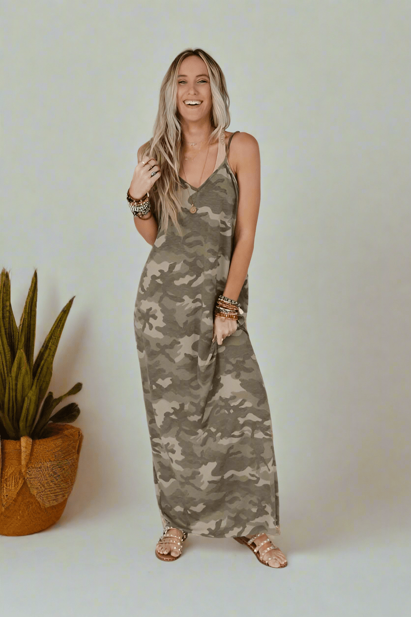 Camo Dress Three Birds Nest Camo Dress