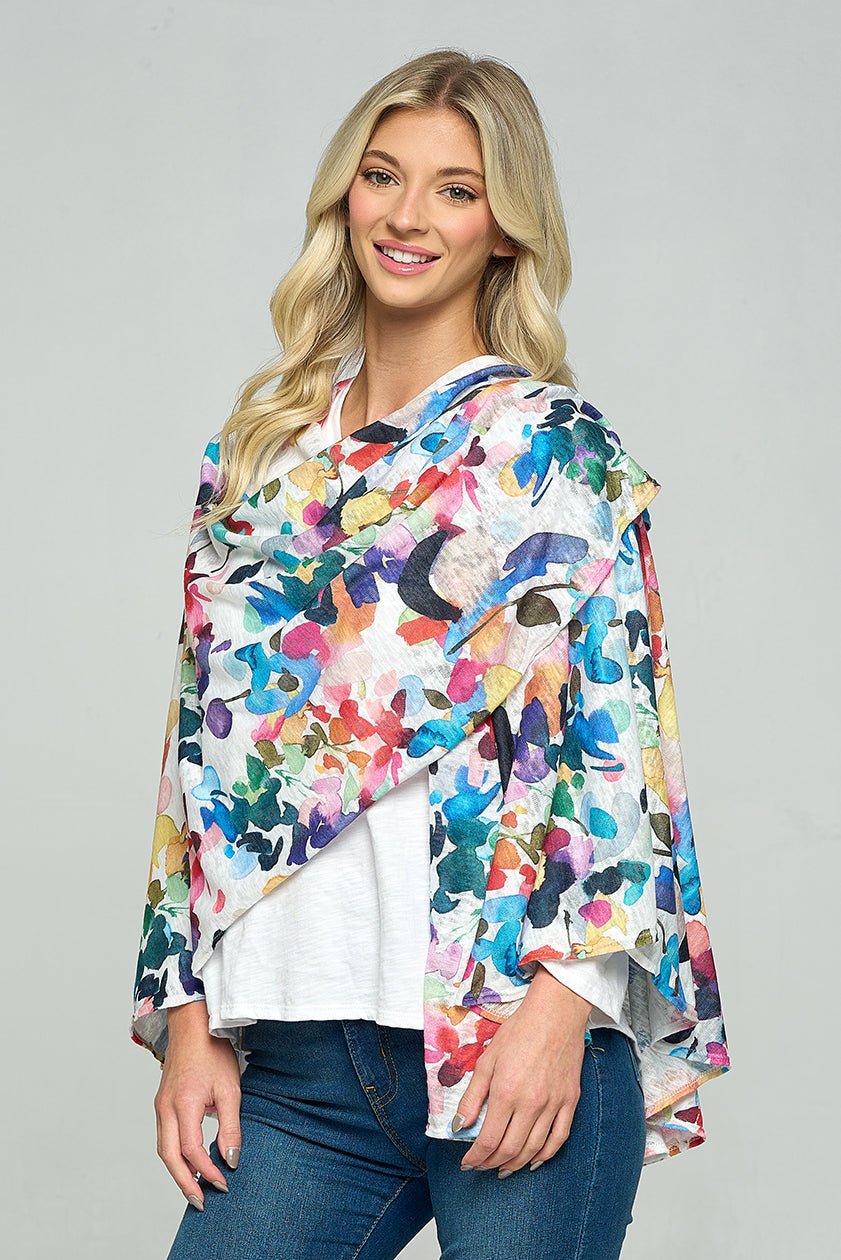 Shawl, versatile shawl, shawl dress, shawl that turns to dress, shawl for all occasions, summer shawl, all seasons shawl, dressy shawl, multi use shawl