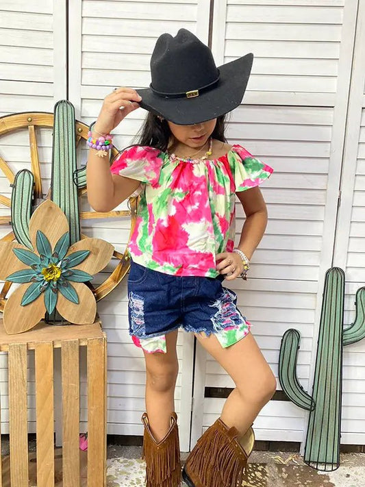 Colorful Adventures Await! Explore Our Vibrant Tie-Dye Collection for Kids – Find the Perfect Outfit at HuniBee Boutique!